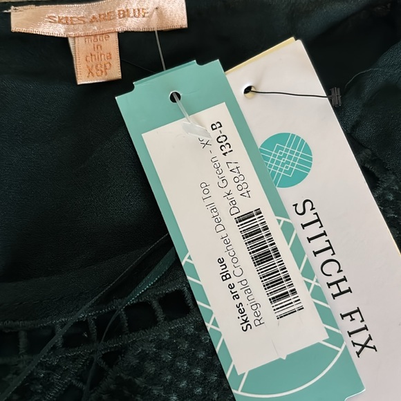 Skies Are Blue Blouse - Picture 3 of 12